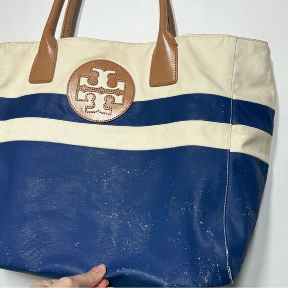 TORY BURCH Dipped Beach Tote - Picture 8 of 14